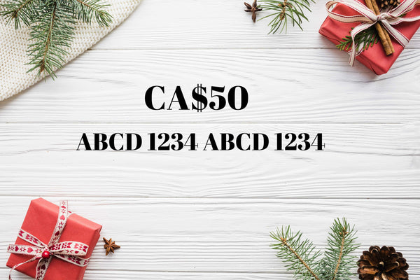 Gift Card $50.00